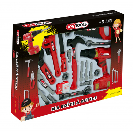Coffret d'outils pour enfants Ks Tools | 100091