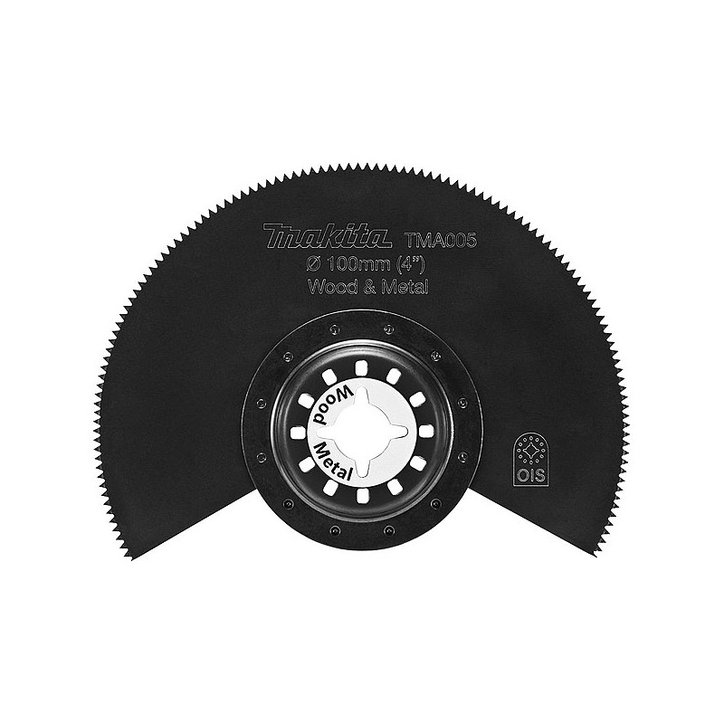 Makita B-21319 Lame segment BIM Bois/Métal. Moyeu déporté