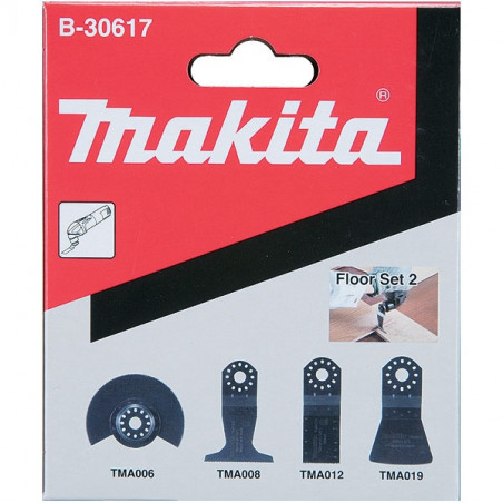 Makita B-30617 Ensemble 4 accessoires pour parquet