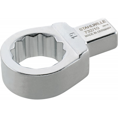 Embout à anneau 9 x 12 mm 732/10 12 Stahlwille | 58221012