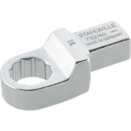 Embout à anneau 14 x 18 mm 732/40 17 Stahlwille | 58224017