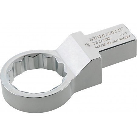 Embout à anneau 9 x 12 mm 732A/10 11/16 Stahlwille | 58621038
