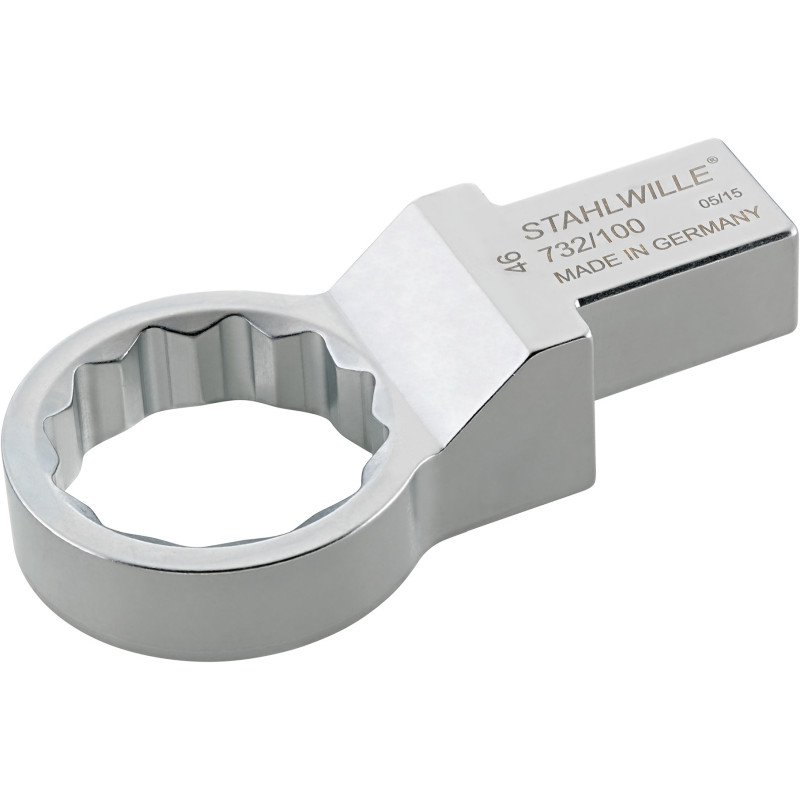 Embout à anneau 9 x 12 mm 732A/10 7/8 Stahlwille | 58621044