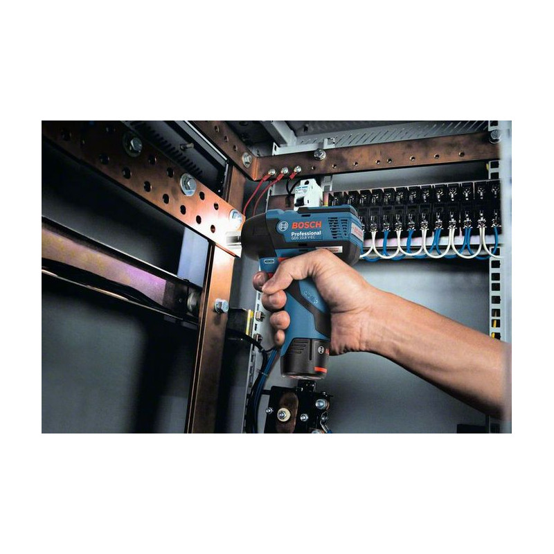 06019E0100 Boulonneuses sans-fil Bosch GDS 10,8 V-EC Professional outils Bosch Bleu