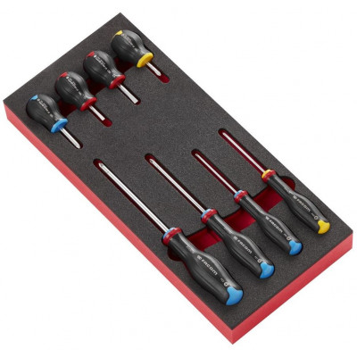 MODULE MOUSSE 8 TOURNEVIS PROTWIST DONT 4 BOULE FACOM | MODM.A3PB