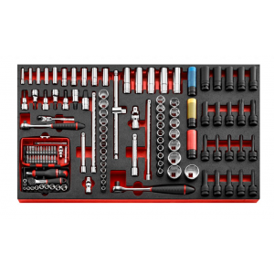 Composition de 165 outils pour maintenance industrielle CM.130A Facom  CM.130APF