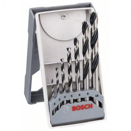 2607017036 Forets à métaux HSS-R, DIN 338, set de 7 pièces Accessoire Bosch pro outils