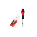 Tournevis porte-embouts extra-fin ULTIMATE avec 15 embouts de vissage TORSIONpower KS Tools | 922.1199-A1