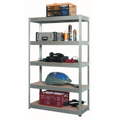 Etagère de 4 étages de P 500 x L 1600 x H 1800 mm - Sodise | 09061