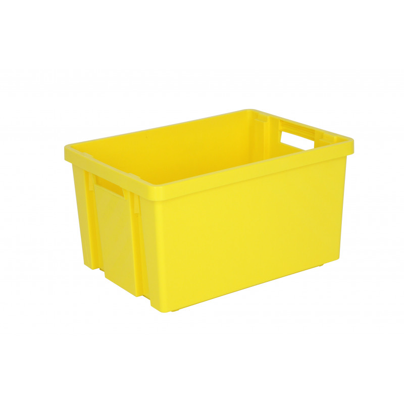 Novabac 30 litres jaune - empilable et emboitable NOVAP | 5201527