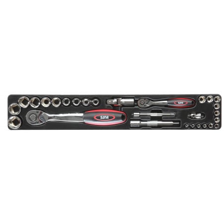 Caisse métal 113 outils SAM | CP-113BOXZ