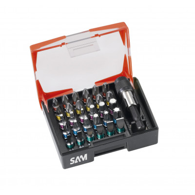 Coffret embouts 31 pièces SAM | EMB-31CZ