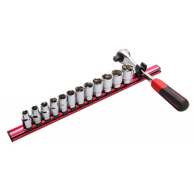 Rack de 13 douilles et acces. 1/2 SAM | 75-SH13NZ