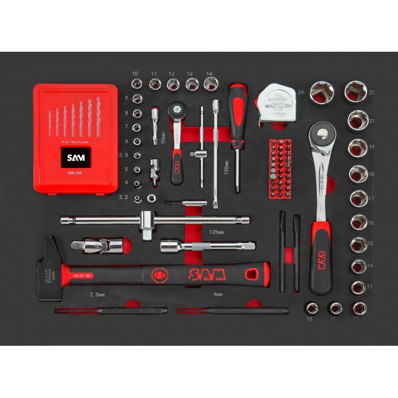 Valise multi outils 145 outils SAM | CP-146Z