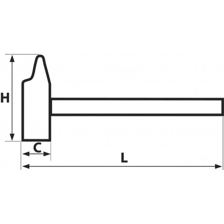 Marteau rivoir samsoplus taill SAM | 310-42TMZ