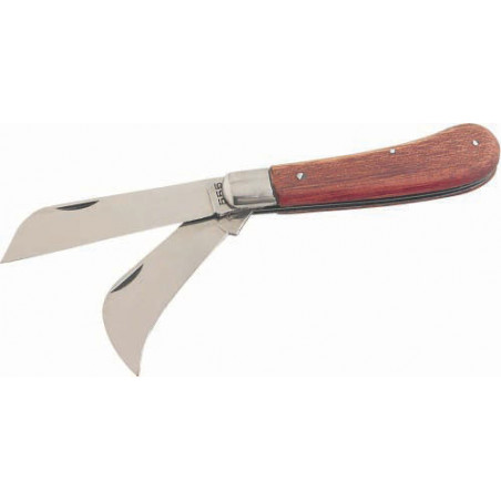 Couteau électricien 2 lames SAM | 371Z