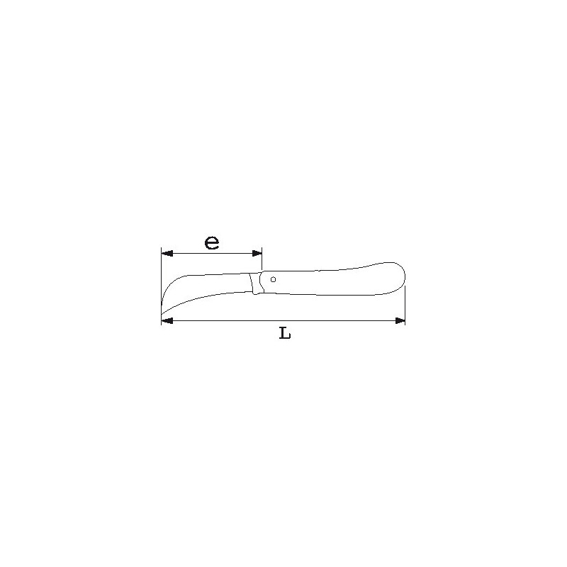 Couteau électricien 2 lames SAM | 371Z