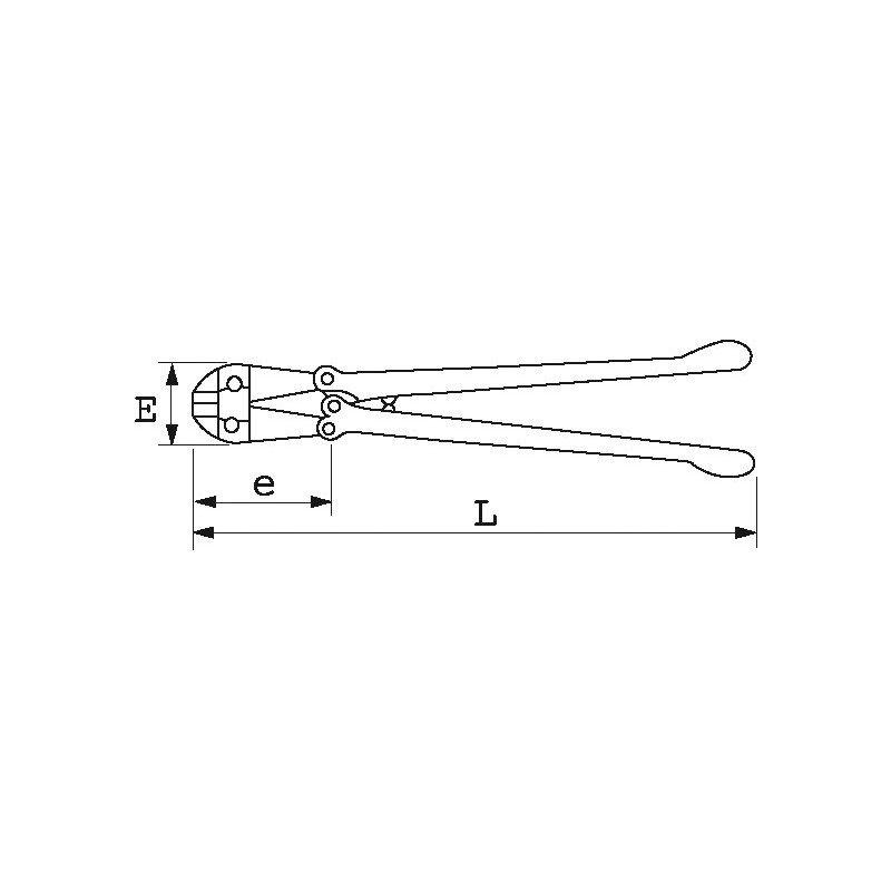Coupe-boulons samtitan coupe a SAM | CB-2-ATZ