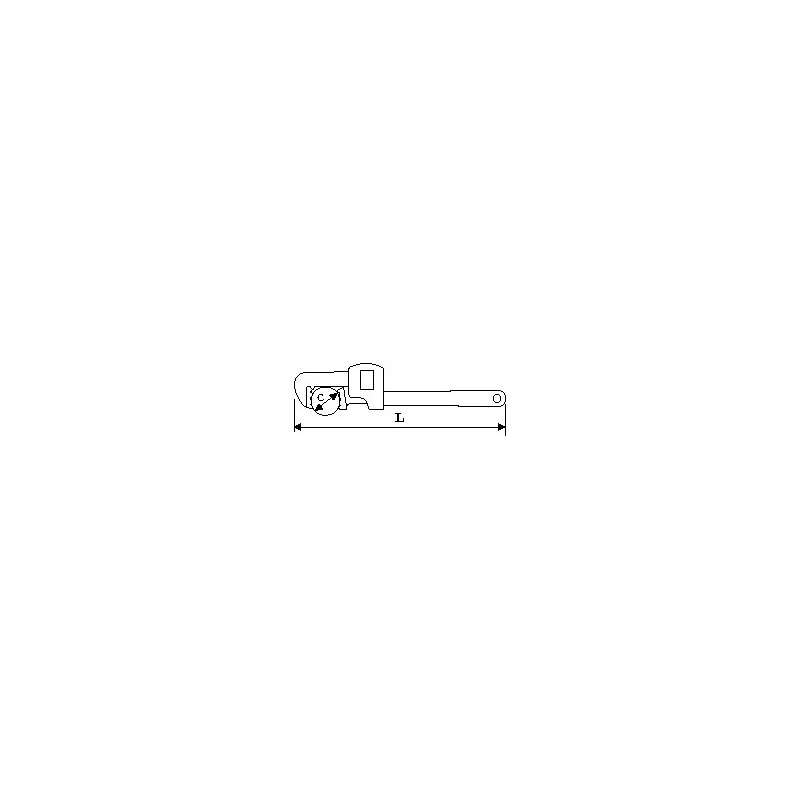 Clé stillson 14" SAM | 632-14Z