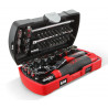 Coffret 1/4 ultra compact équipée de 39 outils + pince multifonctions offerte SAM | POCKET-RJZ