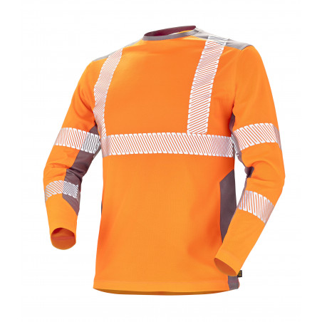 Tee Shirt Manches Longues Fluo Safe Cepovett Safety | 22-9T81-9924