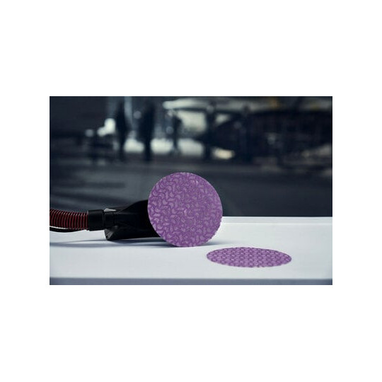 Disco Abrasivo 3M Cubitron II 710W - 125 Mm, Rete Viola, Per Levigatura Senza Polvere - Foto 6
