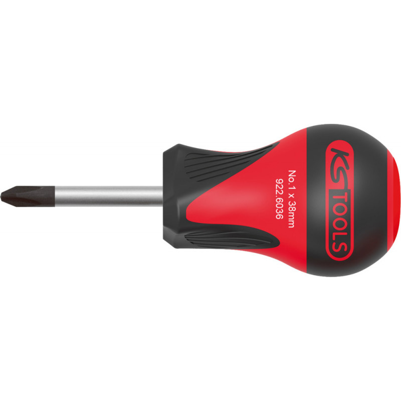 Tournevis ULTIMATEplus® tom pouce PHILLIPS®, PH3 - L.38 mm KSTools | 922.6084