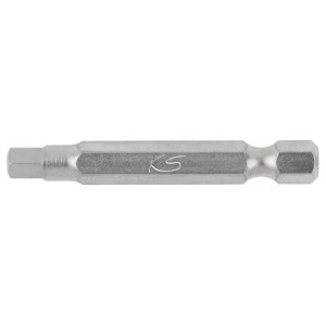 Boîte de 5 embouts de vissage 6 pans, L.50 mm - 1/4'' - 8 mm KSTools | 911.3579