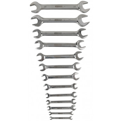 Jeu de 13 clés à fourches INOX KSTools | 964.2250