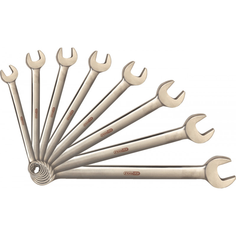 Jeu de clés mixtes inclinées TITANEplus, 8 pièces KSTools | 965.0248