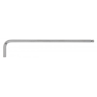 Clé mâle INOX 6 pans à tête sphérique, extra-longue - 5.0mm KSTools | 964.0505