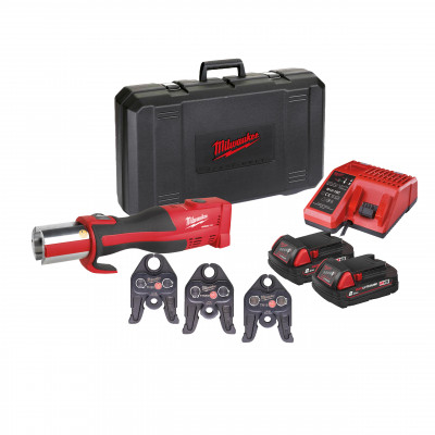 M18 BLHPT202C TH-SET2 - Pince A sertir BRUSHLESS 18V, 2Ah Plombier. Pack NRJ 12V 2AH Milwaukee | 4933478071