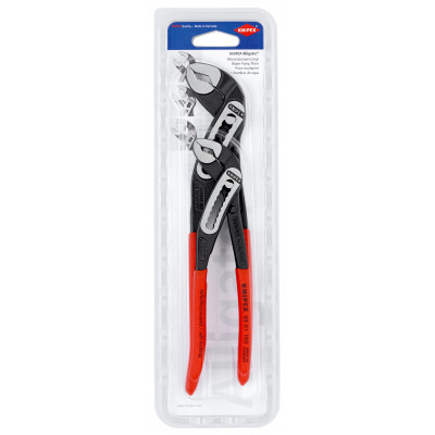 Jeu de 2 pinces multiprise Alligator® 180mm et 250mm - Gainage PVC antidérapant - KNIPEX | 00 31 20 V02