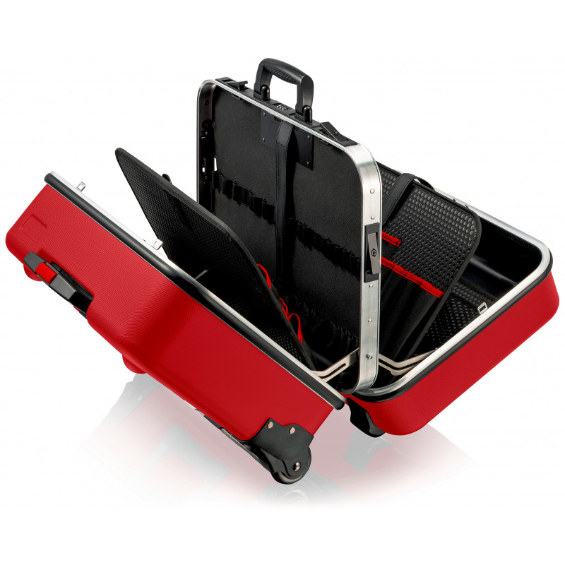 Mallette à outils double compartiment rouge "BIG Twin Move RED" - Vide - KNIPEX | 98 99 15 LE