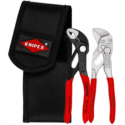 Pochette ceinture à outils avec jeu de 2 mini-pinces : 87 01 125 et 86 03 125 - KNIPEX | 00 20 72 V04