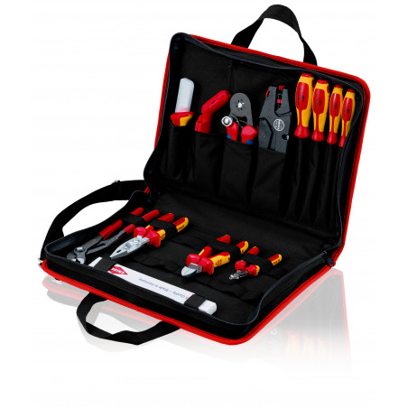 Trousse à outils "Compacte" - Assortiment pinces et tounevis pour électricien - KNIPEX | 00 21 11
