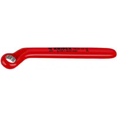Clé polygonale - 7mm - Contre-coudée 12 pans - Longueur 150mm - Isolée 1000V - KNIPEX | 98 01 07