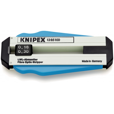 Outil à dénuder la gaine primaire 0,125mm des câbles fibres optiques - Sur carte - KNIPEX | 12 85 100 SB