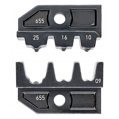 Matrices pour 97 43 200 - Sertissage embouts de câble isolés ou non 10 16 25mm² - KNIPEX | 97 49 09