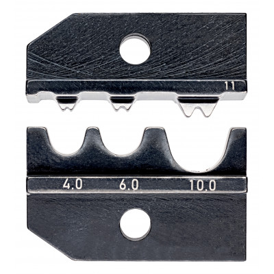 Matrices pour 97 43 200 - Sertissage pour cosses tubulaires 4 / 6 / 10mm² - KNIPEX | 97 49 11