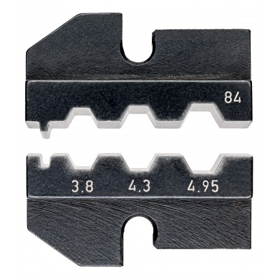 Matrices pour 97 43 XX - Sertissage connecteurs fibre optique SW 3,8 /4,3 /4,95 - KNIPEX | 97 49 84