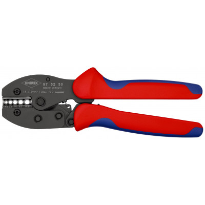 Pince à sertir PreciForce® - Pour manchons non isolés 1,5 - 10mm² - KNIPEX | 97 52 30