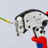 Pince à sertir automatique embouts de câble tête rotative 0,08 -16mm² - KNIPEX | 97 53 18