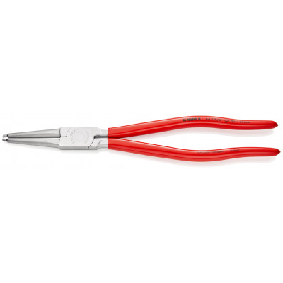Pince pour circlips intérieurs de 85 à 140mm - 320mm Gainage PVC Chromée - KNIPEX | 44 13 J4