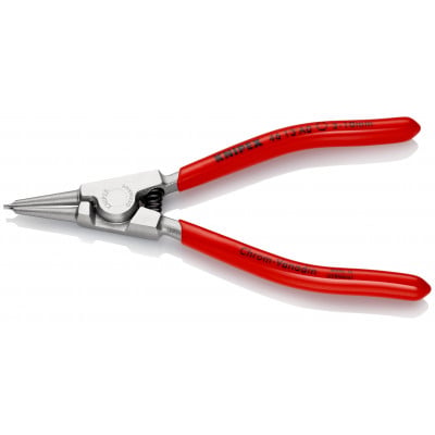 Pince pour circlips extérieurs de 3 à 10mm - 140mm - Gainage PVC - Chromée - KNIPEX | 46 13 A0