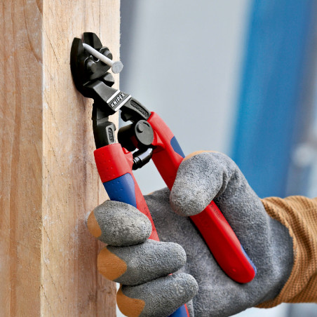 Coupe boulons CoBolt® 200mm coudé - Ressort - Gainage bi-matière - KNIPEX | 71 22 200