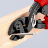 Coupe boulons CoBolt® 200mm coudé - Ressort - Gainage bi-matière - KNIPEX | 71 22 200