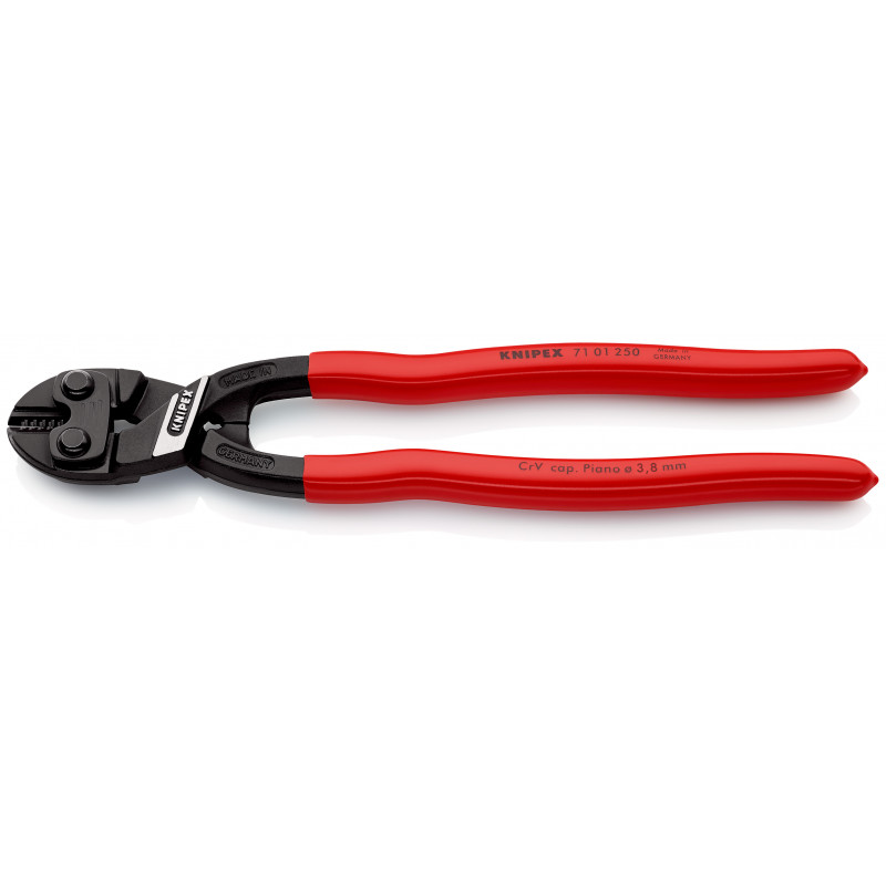 Coupe boulons compact CoBolt® XL 250mm - Gainage PVC - 64 HRC - KNIPEX | 71 01 250