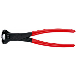 Pince coupante de devant démultipliée à tête large 200mm - Gainage PVC -61 HRC - KNIPEX | 68 01 200