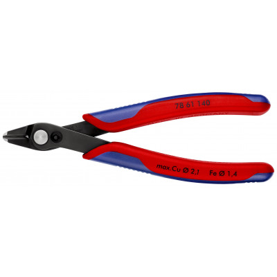 Pince coupante électronique Super Knips® XL 140mm - Gainage bi-matière - KNIPEX | 78 61 140